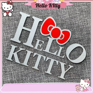 Kitty 汽車用品 車貼 Kitty機車Kitty 車用 機車貼紙防水反光 動漫車貼 Hello Kitty 貼紙