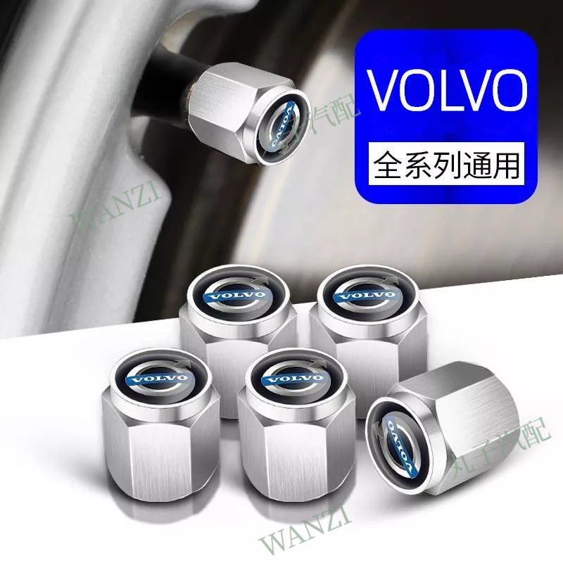 Volvo富豪 輪胎氣門嘴帽 s90 xc60 s60L s80L V40 V60 輪胎氣嘴帽芯套蓋