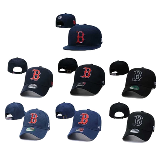 MLB 棒球帽 經典 Boston Red Sox 波士頓 紅襪 男女通用 嘻哈帽 可調整 運動帽 沙灘帽 潮帽