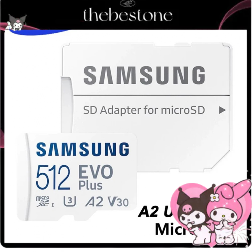 SAMSUNG 三星 EVO Plus 存儲卡 Micro SD 卡 64G,128G,256G,512G