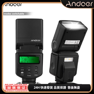 Andoer 通用型機頂閃光燈 LED補光 亮度可調 適用於佳能 尼康 賓得 奧林巴斯等數位相機 （不帶電池）