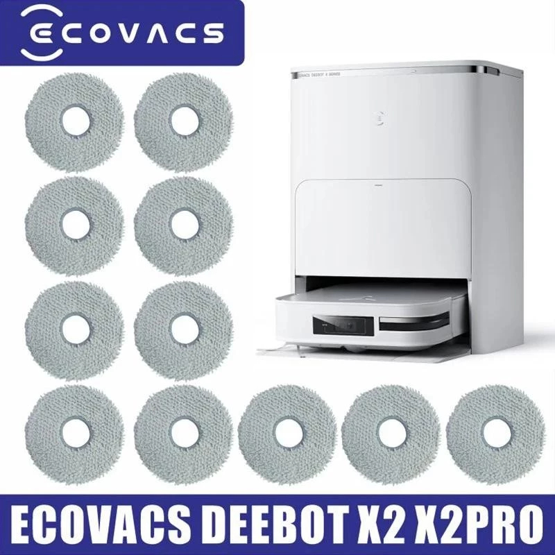 Ecovacs Deebot X2 DEX86 X2 Pro  /X2 Omni 掃地機器人 拖把墊 拖把布 抹布