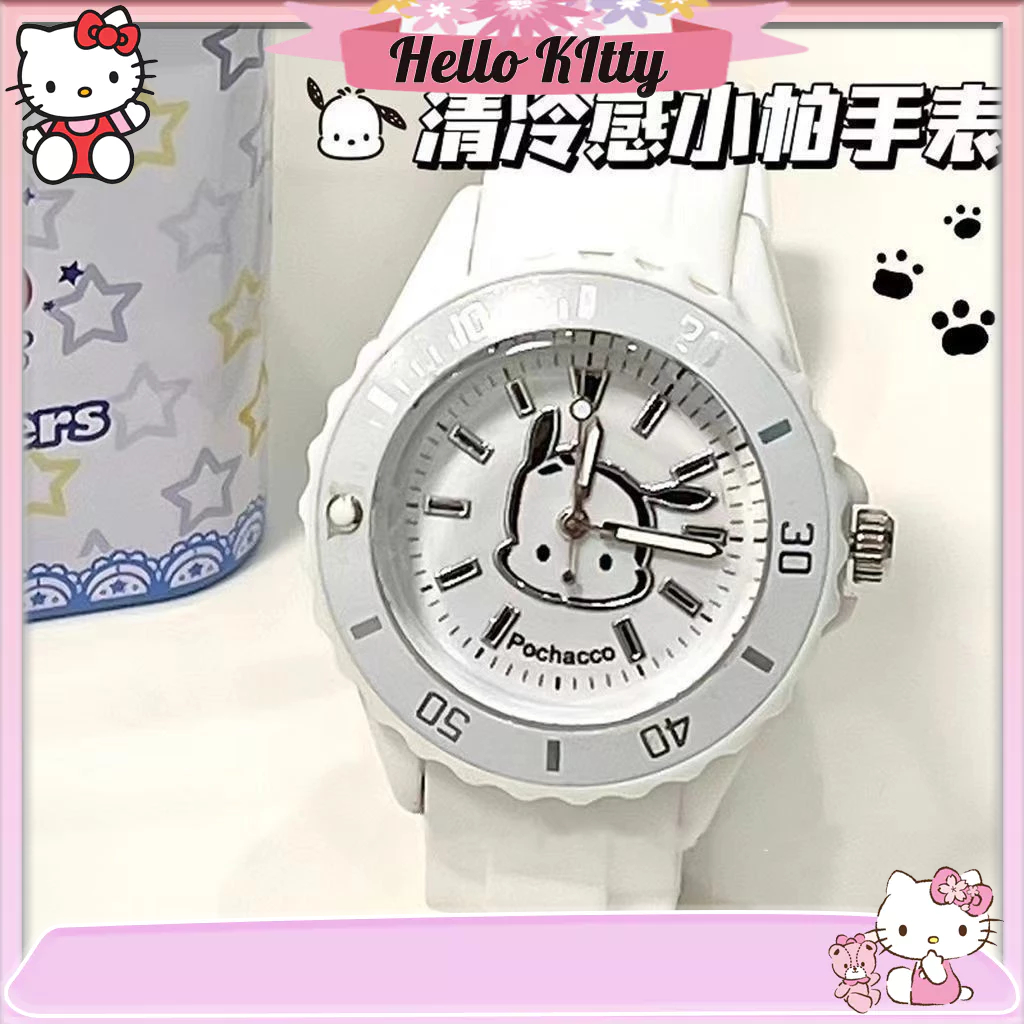 卡通三麗鷗設帕恰狗手錶 簡約指針式手錶HelloKitty手錶