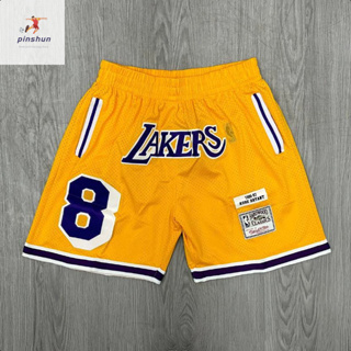 【 48小時內發貨】as Sport 男士運動短褲新款 LAKERS Dri-fit 時尚男士運動短褲休閒短褲籃球短褲刺