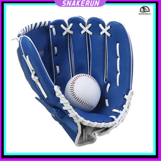 【SNTW】10.5/11.5/12.5 英寸戶外運動棒球手套兒童青少年成人左手棒球練習手套