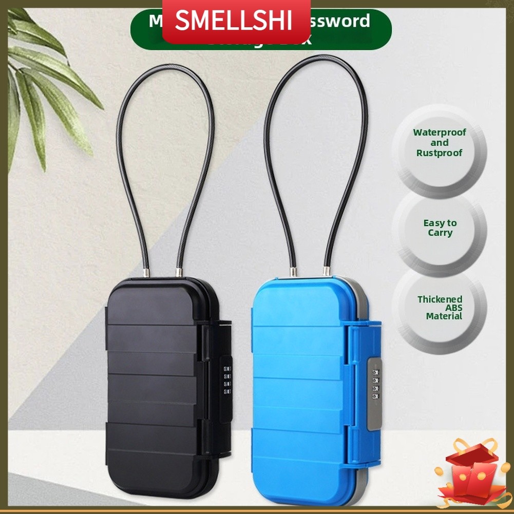 [一月新品] 便攜式旅行保險箱 - 沙灘防水防盜手提鎖盒❀