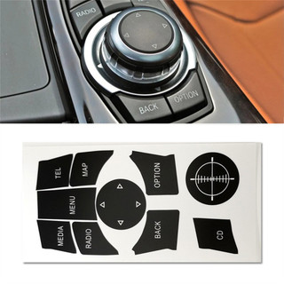 BMW 適用於寶馬 3 系 E90 E92 E93 2009-11 iDrive 的汽車按鈕維修貼花貼紙套件