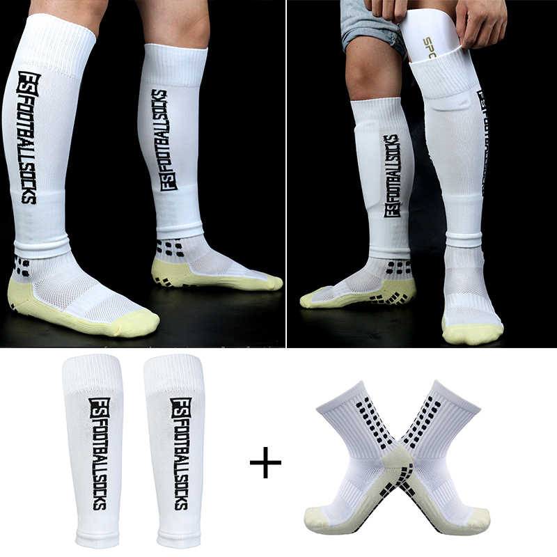 戶外運動 FS 護腿襪帶矽膠防滑足球襪套裝