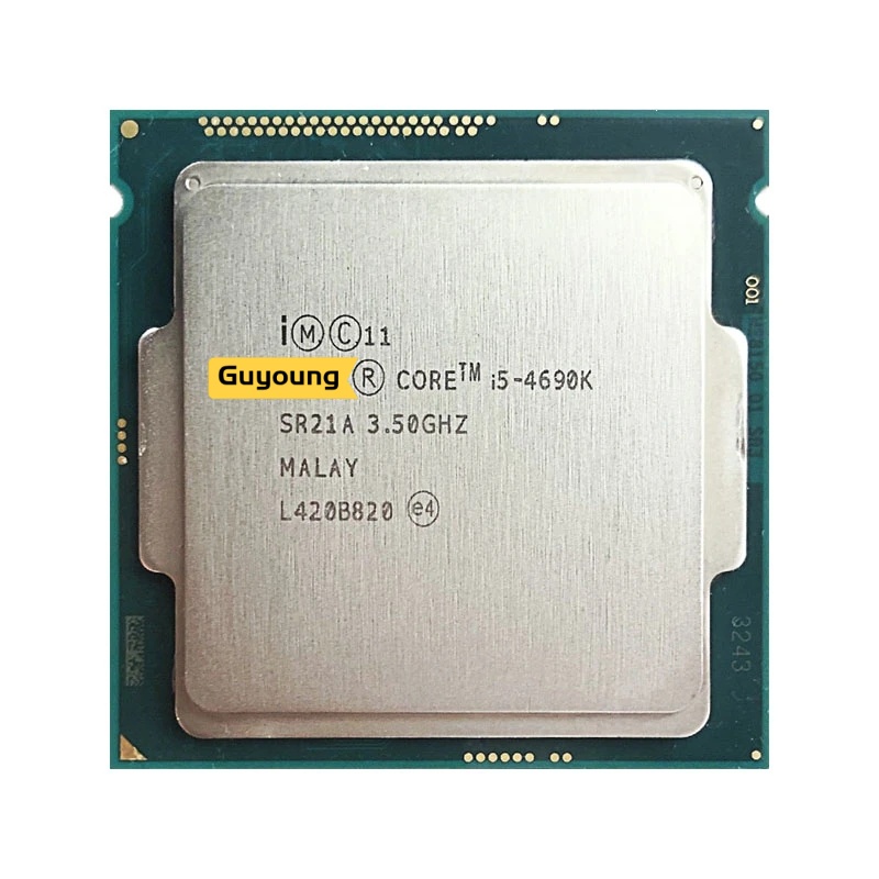 Core I5-4690K 4690K I5 4690 K 3.5 GHz 二手四核四線程88W 6M CPU處理器 L