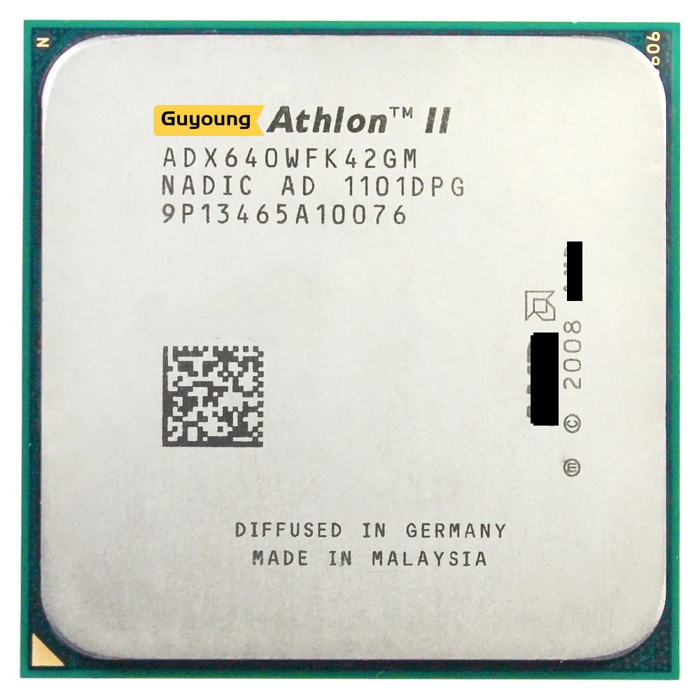 Athlon II X4 640 3.0 GHz Quad-Core CPU Processor ADX640WFK42