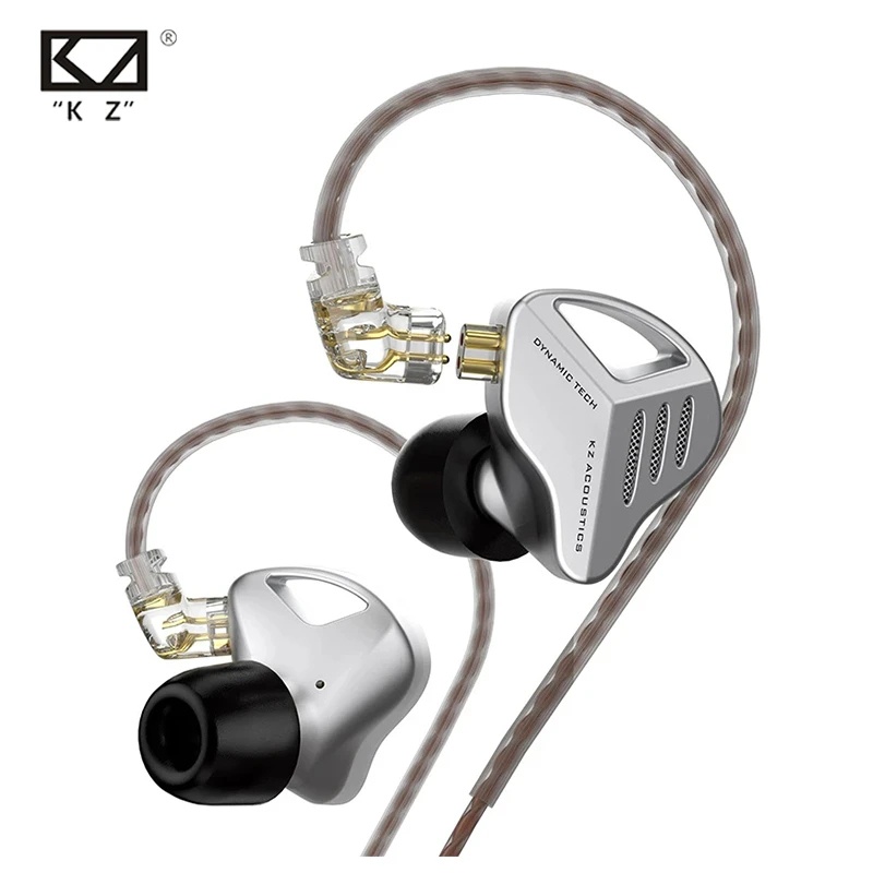 KZ-ZVX動圈式入耳式耳機線控帶麥重低音發燒HIFI監聽耳麥