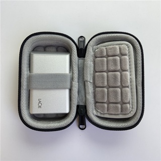 硬殼包 適用LaCie Portable SSD/SSD Secure移動硬碟保護收納包袋盒套子 防震 保護收納