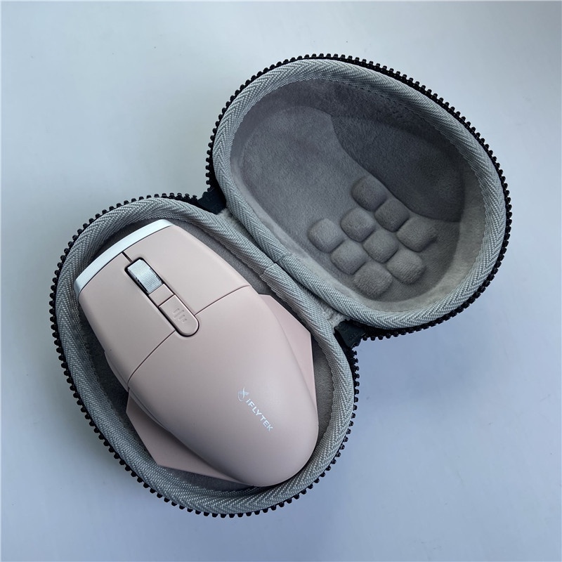 硬殼包 適用科大訊飛 M520Pro智能語音無線辦公藍芽滑鼠收納保護包袋套盒 防震 保護收納