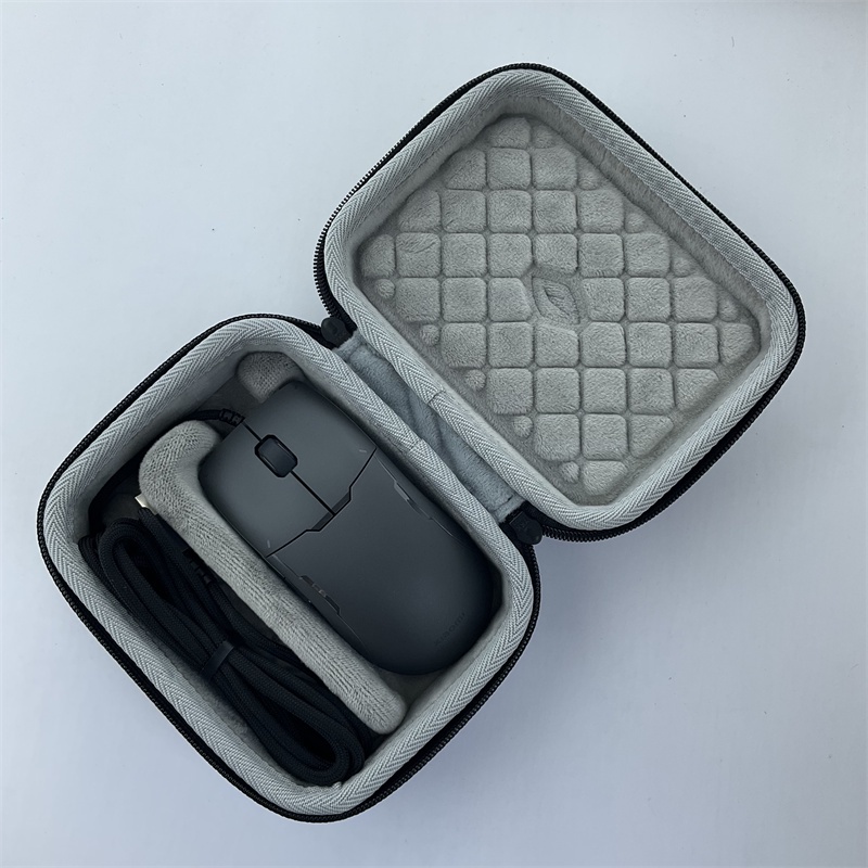 硬殼包 適用小米遊戲滑鼠Lite 有線滑鼠收納硬殼便攜保護包袋套盒-訂製款 防震 保護收納
