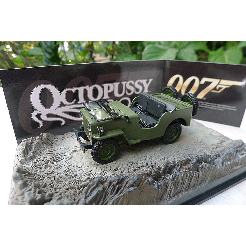 Willys Jeep M606 電影007紀念版車房車模型收藏精倉特價 UH 1:43