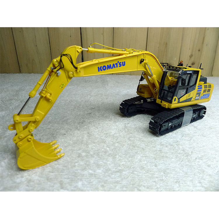 Komatsu HB205-3 小松挖掘機剷車合金工程車模型 正品法國UH 1:50