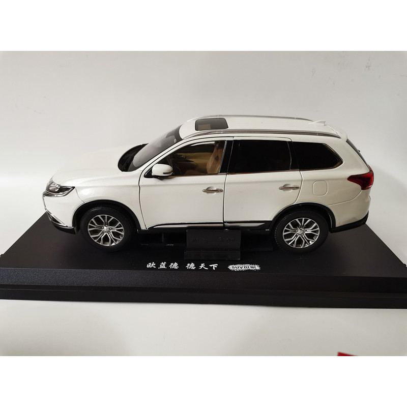 原廠廣汽三菱歐藍德車模 OUTLANDER 17、19款SUV1:18合金汽車模型