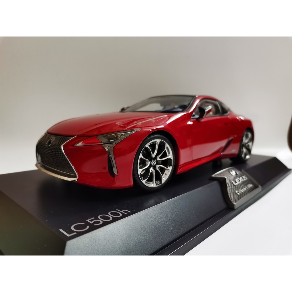 原廠 雷克薩斯LC車模型 LEXUS LC500h模型 1:18合金汽車模型禮品