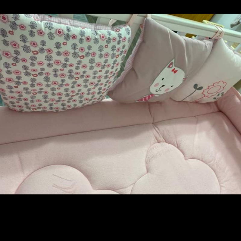 二手 嬰兒床床圍 正方型 2