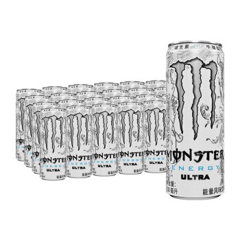 Monster白魔爪 超越能量 碳酸飲料 無糖 355ML 提神 咖啡因 怪獸 energy coffee 氣泡