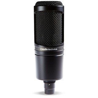 志達電子 AT2020 日本鐵三角 Audio-Technica XLR專業靜電型電容式麥克風 [台灣鐵三角公司貨]