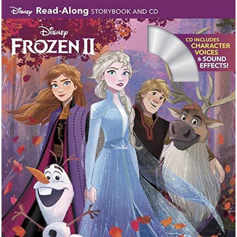 Frozen 2: Read-Along Storybook (+CD)/冰雪奇緣2: 有聲書 +CD (英語發音)/Disney Book Group  eslite誠品