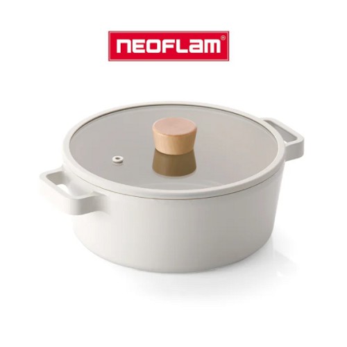 [NEOFLAM] FIKA 帶蓋電磁爐湯鍋 （16cm / 22cm / 24cm）/ 廚房鍋