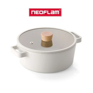 [NEOFLAM] FIKA 帶蓋電磁爐湯鍋 （16cm / 22cm / 24cm）/ 廚房鍋 / 韓國製造