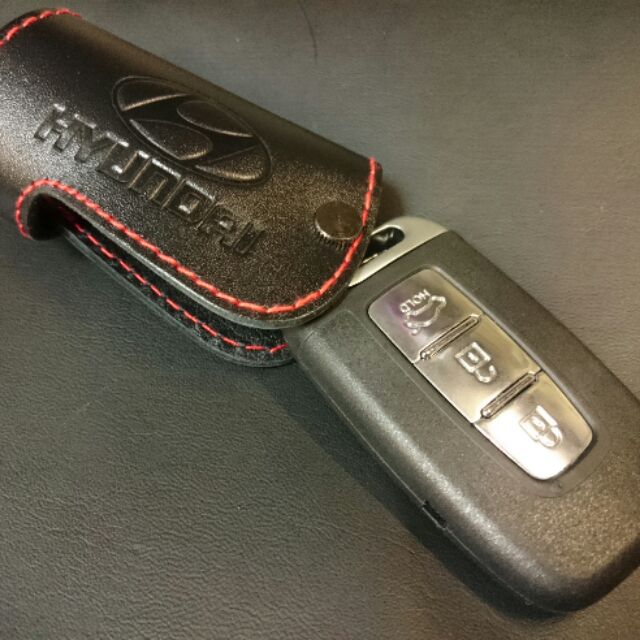 現代鑰匙包HYUNDAI Elantra Verna Tucson Santa Fe ix35 現代汽車 晶片 鑰匙皮套