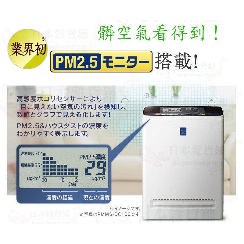 免運費 Iris Ohyama 看得到乾淨空氣 去pm2 5 除臭味 灰塵 空氣清淨機 8 5坪 蝦皮購物