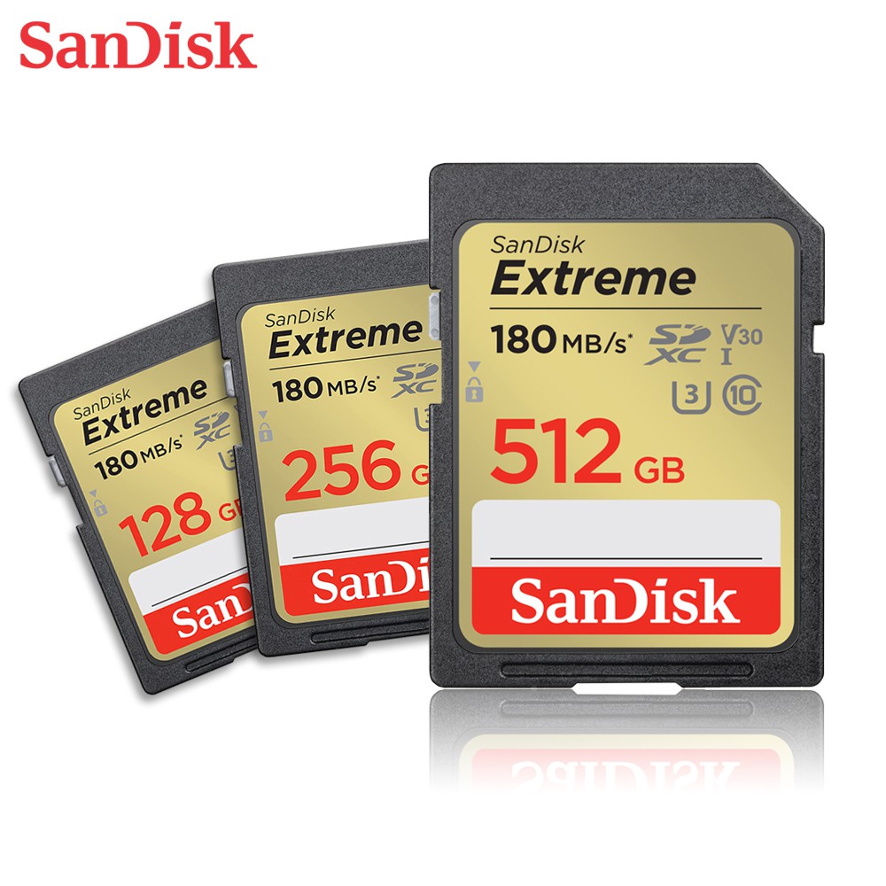 SanDisk V30 Extreme SDXC U3 相機專用 記憶卡128G 256G 512G 廠商直送