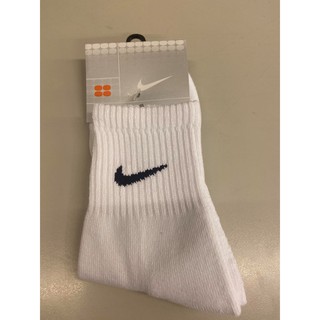 NIKE襪子 NIKE 中筒襪 基本款 運動襪 襪子 黑/白 厚款