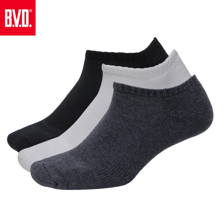 台灣製 現貨【BVD】男毛巾底船型襪-B293 男襪/運動襪