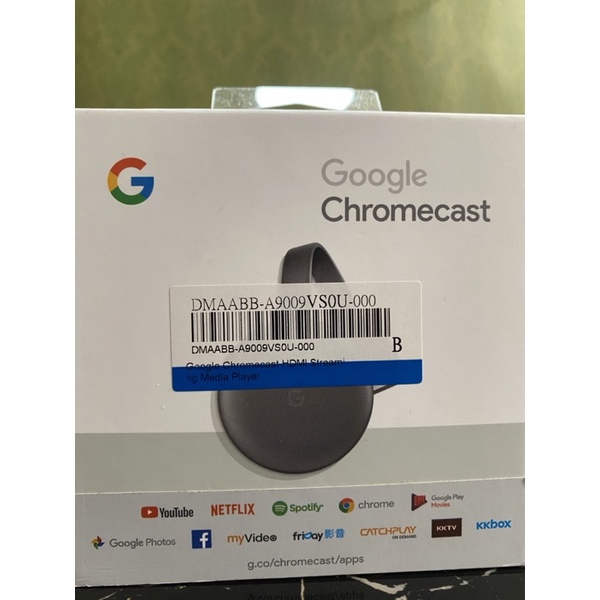 Google Chromecast 第三代 媒體串流播放器