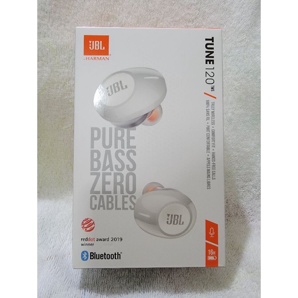 【二手商品】JBL TUNE 120 TWS 藍牙無線耳機(白色)