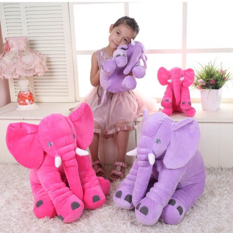 ikea 同款大象毛絨玩具 寶寶安撫玩偶 抱枕 大象林旺公仔 兒童禮物 嬰兒安撫娃娃 5色可選  #彌月禮物