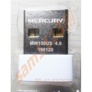 113無線網絡卡 MW150US 免驅 有驅.迷你USB型 MERCURY 水星 WI-FI接收器 150Mbps 隨身型