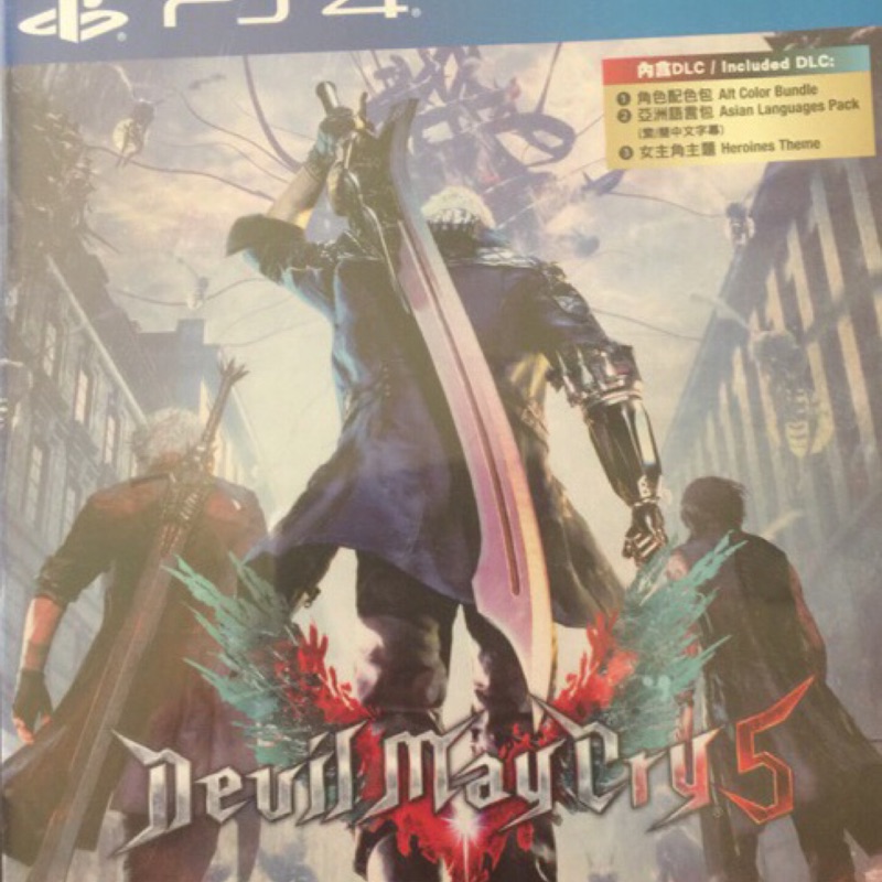 PS4 二手 惡魔獵人 5 英日文版 Devil May Cry 5 英日文版