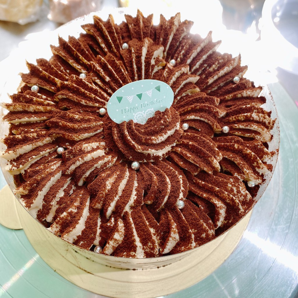 鑠甜點 經典原味提拉米蘇 蛋糕 濃縮咖啡 巧克力 生日蛋糕 冷藏/冷凍 蛋奶素 甜點 慶生 壽星
