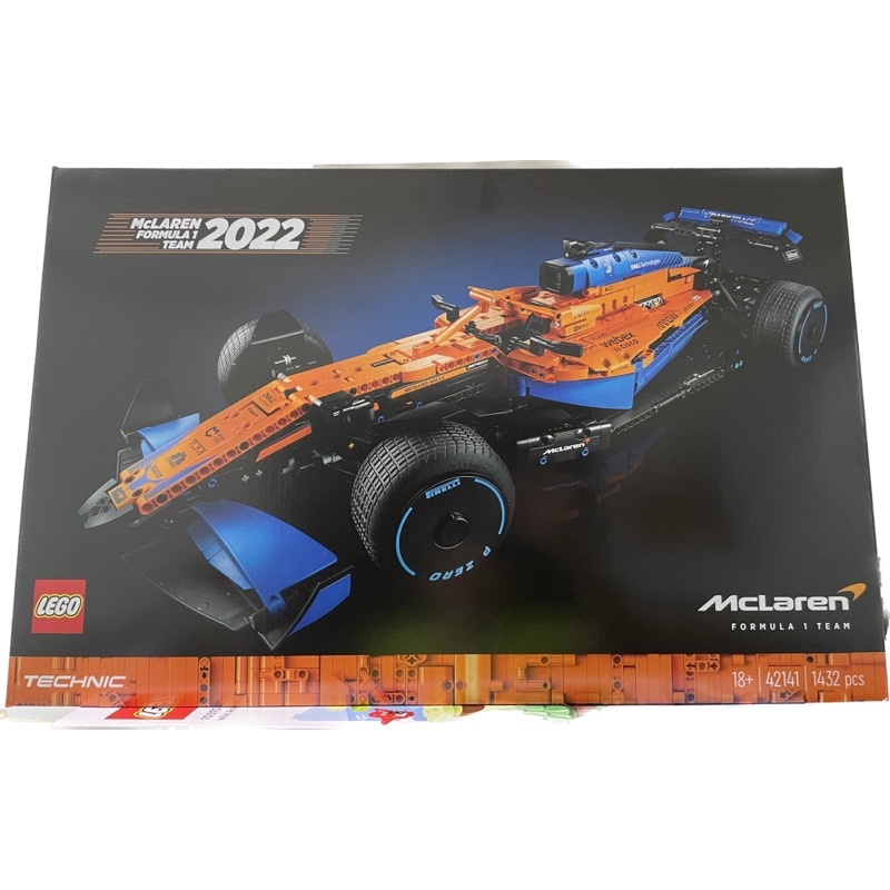 《Jeff積木》LEGO42141絕版F1麥拉倫 1:8旗艦比例科技跑車