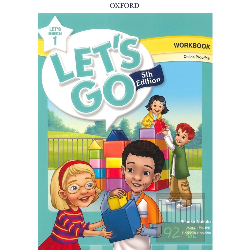 OXFORD LET'S GO Workbook Let's Begin 1(5版)