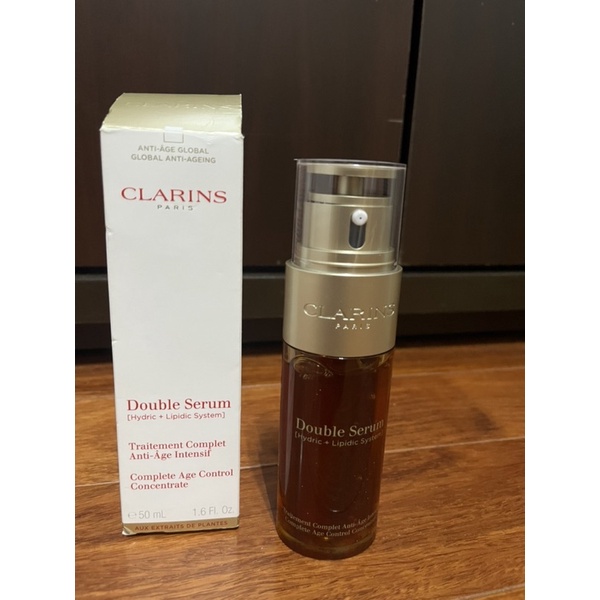 CLARINS黃金雙激萃精華50ml(不確定有無過期）