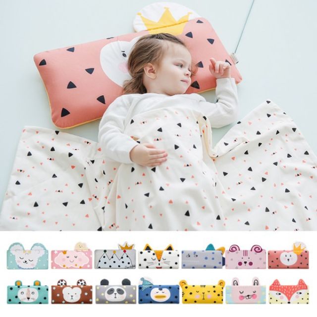 【正品現貨】韓國Bonita bebe 3D高透氣嬰幼兒成長枕 (3層枕心+1個枕套)