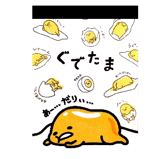 Sanrio 三麗鷗 【 蛋黃哥 便條紙 100P 】 日本進口 Gudetama 便條本 菲林因斯特