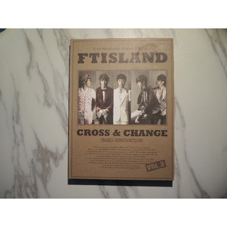 二手CD FTISLAND CROSS & CHANGE (有中文歌詞)