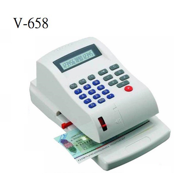 VISON V-658 數字 微電腦支票機