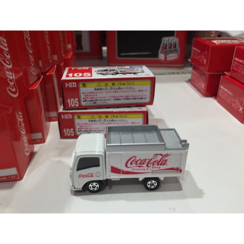 日本 多美 Tomica 可口可樂 玩具車 105 模型車