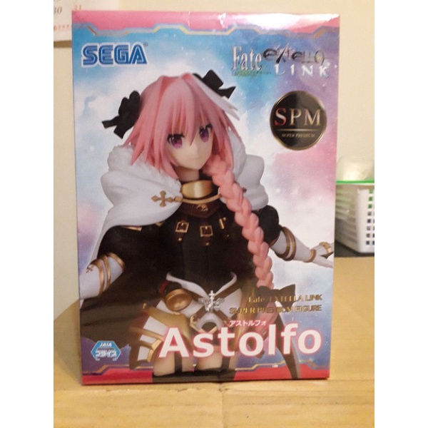 SEGA 日本正版 Fate EXTELLA LINK SPM Astolfo 阿斯托爾福 阿福 景品 公仔