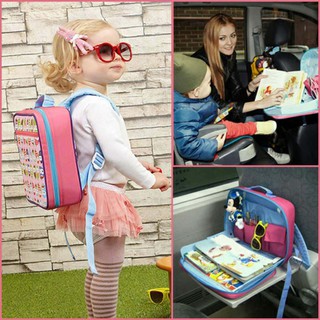 Baby Outdoor Gear 韓國hajour 多功能寶貝用揹包/野餐包/汽車座椅掛袋/旅遊小桌包/玩具收納包