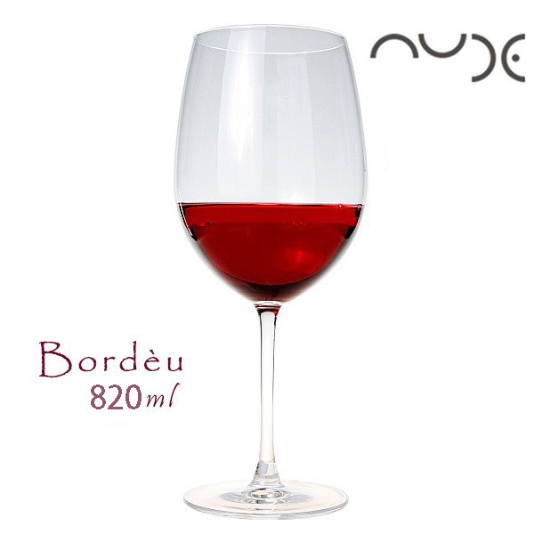 【NUDE】 Bordeu 波爾多 820cc 酒杯 水晶玻璃杯 紅酒杯 高腳杯 酒杯
